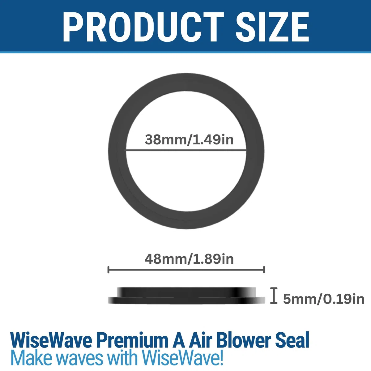 WiseWave Piezas de repuesto de acoplamiento de goma de silicona suave: compatible con Bestway Lay Z Spa SaluSpa Coleman, tinas de calor inflables portátiles de burbujas, todas las